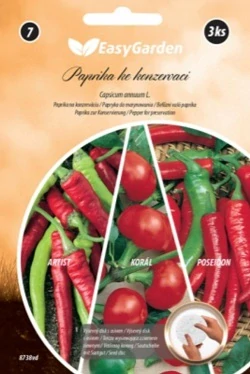 Paprika ke konzervaci 3ks (výsevný disk)