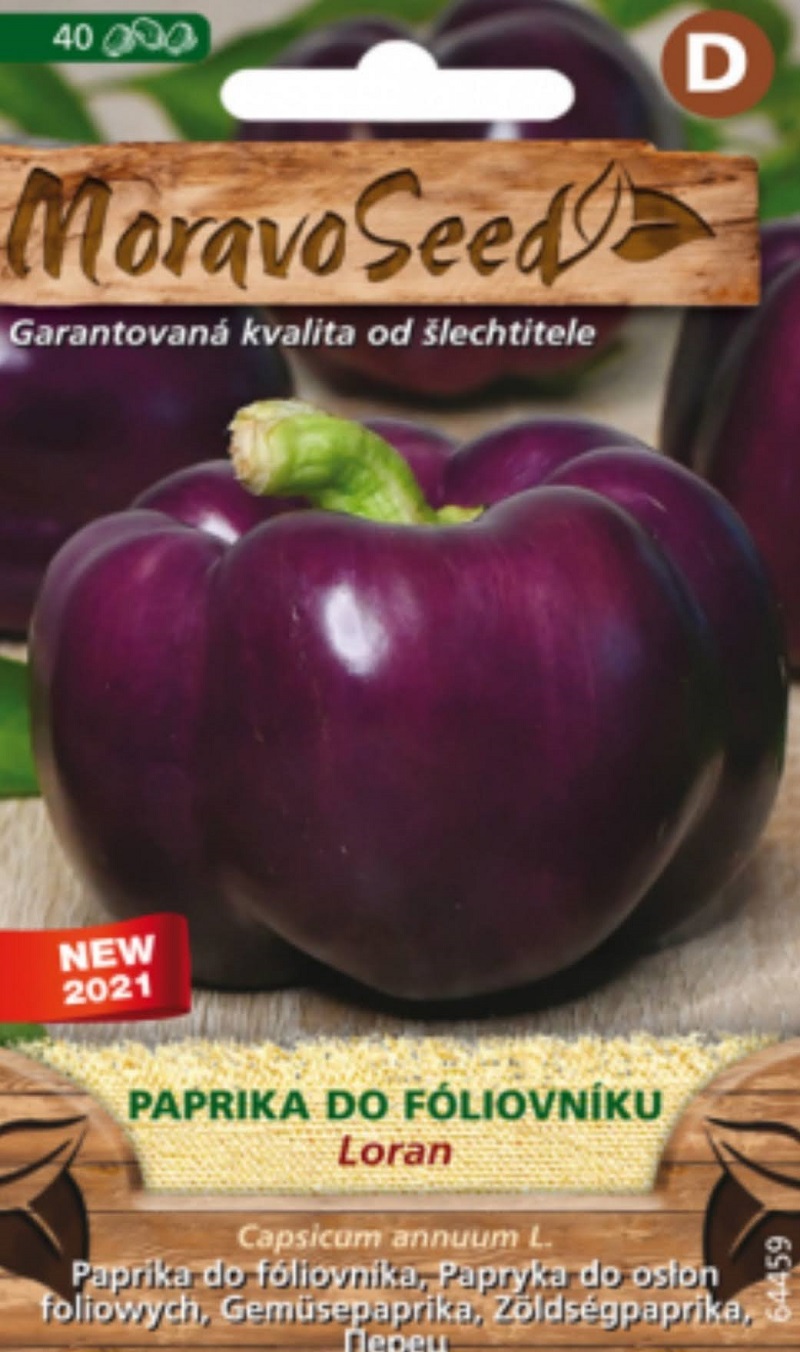 Paprika do fóliovníku, Loran (semena)