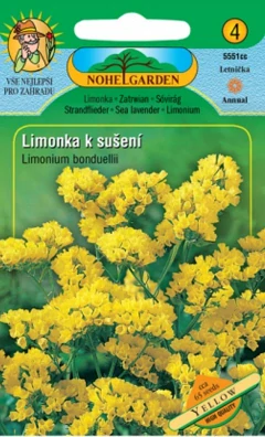 Limonka k sušení žlutá (semena)