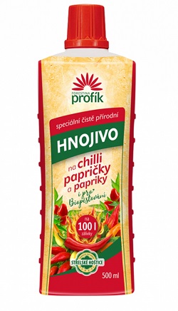 Hnojivo Profík na chilli papričky a papriky 500ml