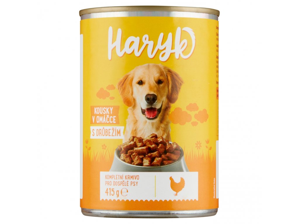Haryk, kousky drůbežího masa 415g