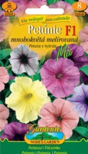 Petúnie mnohokvětá melírovaná F1 - hybrid, směs (semena)