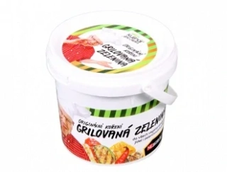 Grilovaná zelenina, koření