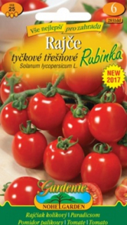 Rajče tyčkové třešňové, Rubinka (semena)