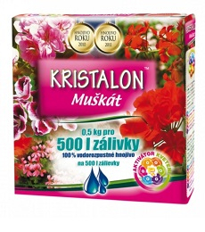 Hnojivo KRISTALON na muškáty 500g